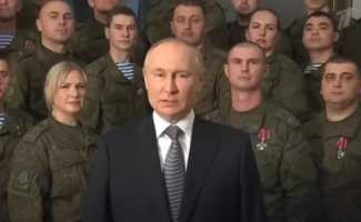 2023 год - новогоднее обращение В. В. Путина смотреть онлайн